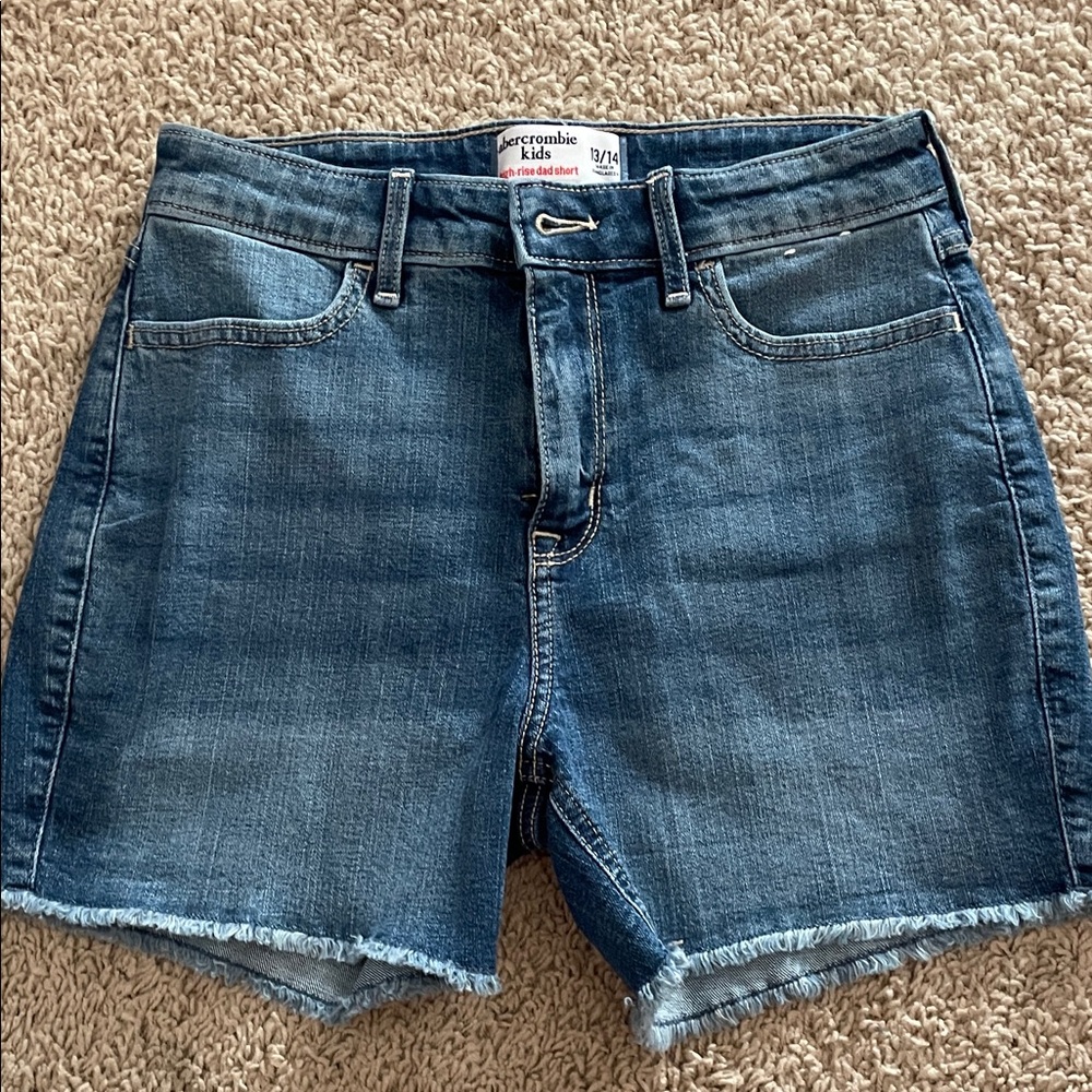 Abercrombie Kids Classic Blue Jean Shorts